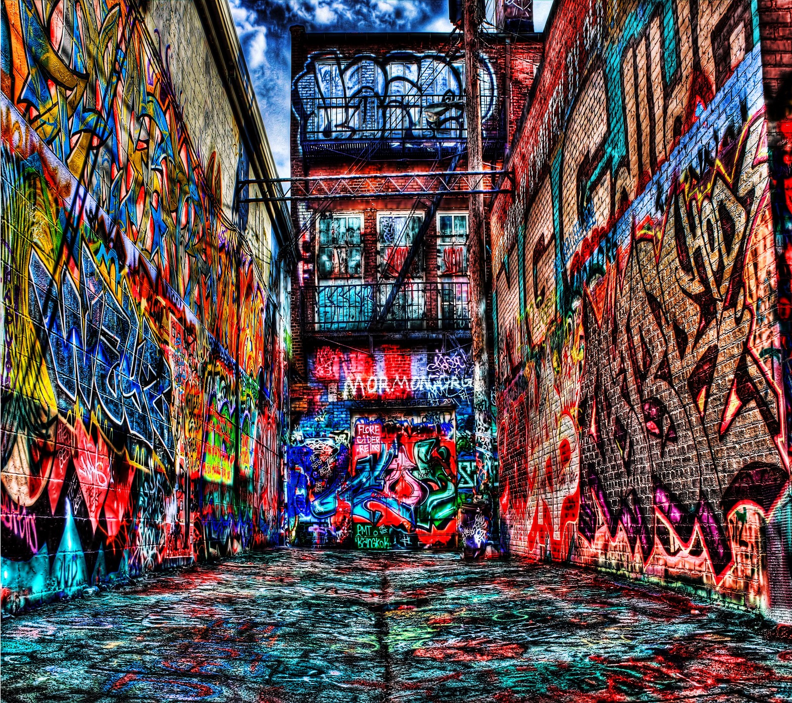 art, city, graffiti, urban wallpaper