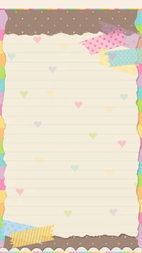 love, note wallpaper