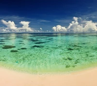 clouds, nature, sea, sky wallpaper