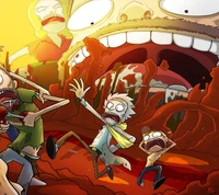 hd, hq, morty, rick, рик и морти