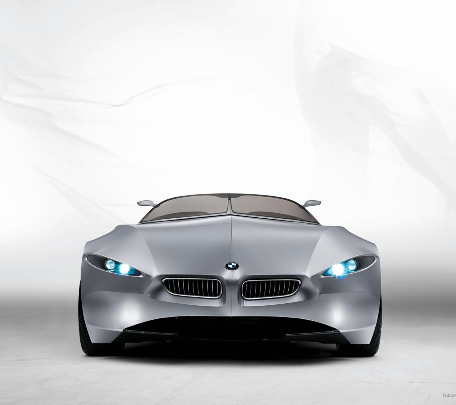 Bmw vision vision concept car in a studio with a white background (awesome, bmw, car, luxury, stylish)