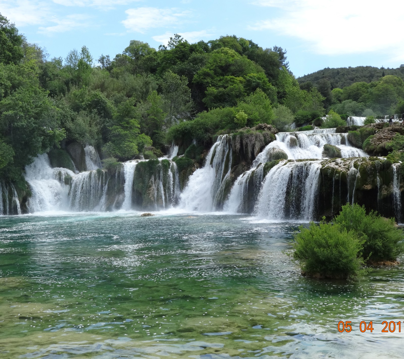 Скачать обои кка, krka, водопад