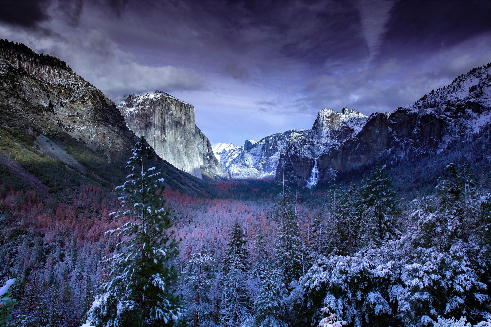 Скачать обои национальный парк йосемити, долина йосемити, yosemite valley, национальный парк, парк