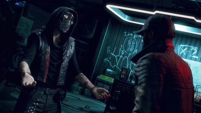 Wrench Confronts a Mysterious Figure in Watch Dogs: Legion - Bloodline