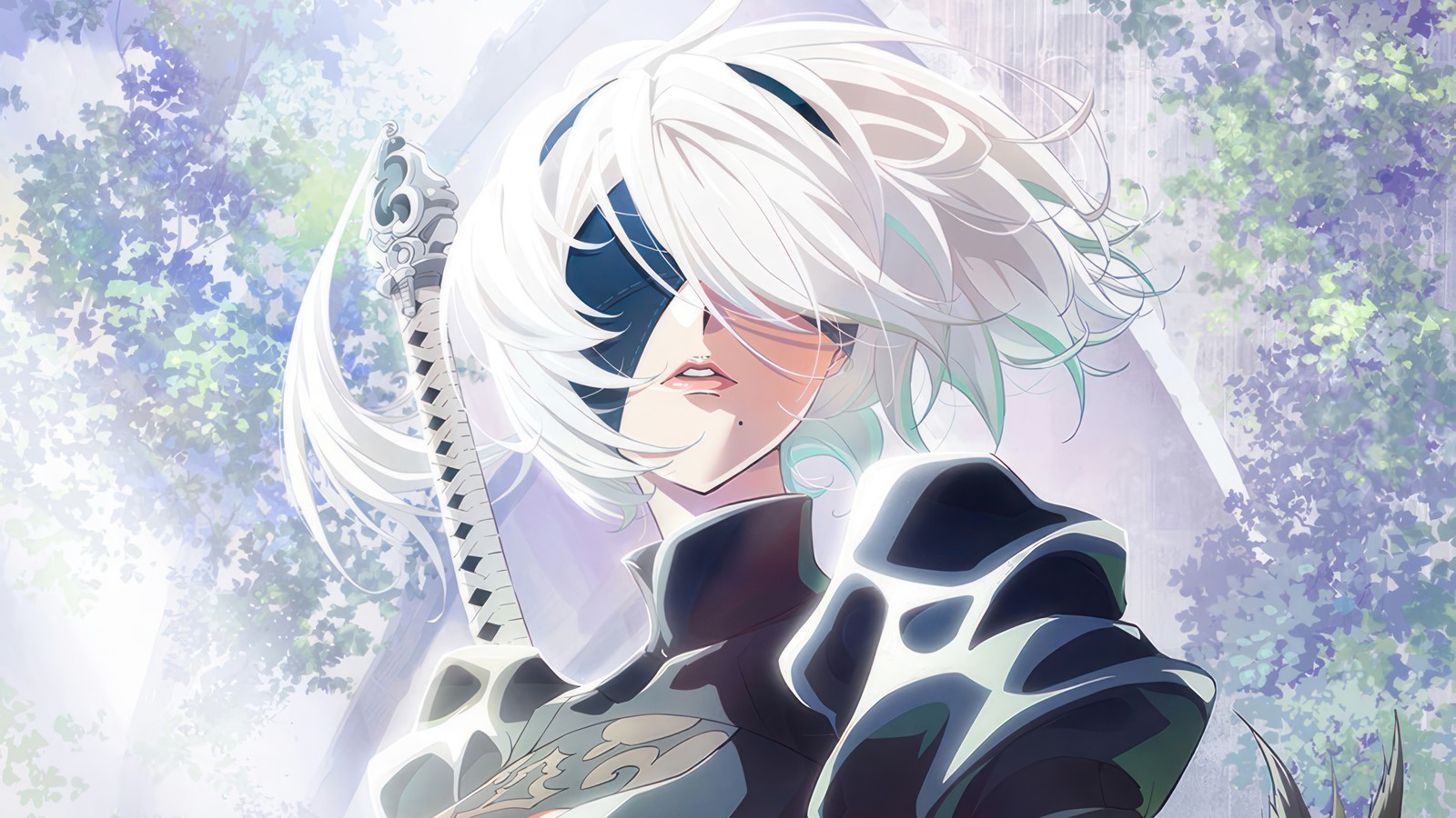 Descargar fondo de pantalla yorha 2b, yorha tipo a no2, yorha type a no2, nier automata ver11a, nierautomata ver11a