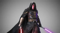 Darth Revan : Le Seigneur Noir des Sith avec des Sabres Laser Doubles