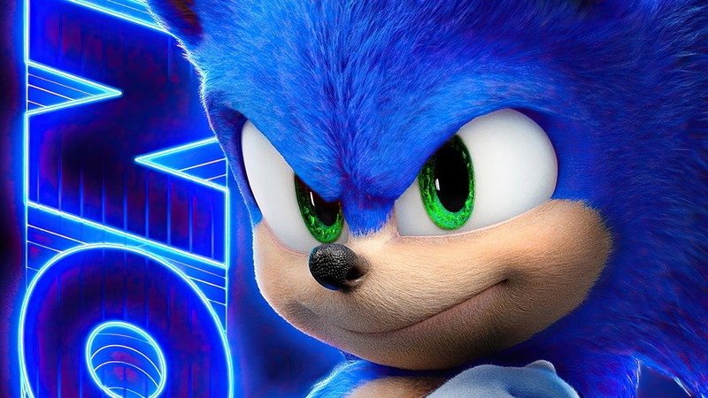 Обои соника (соник ёжик, sonic the hedgehog, фильм, 2020, постер)