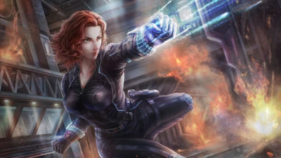 черная вдова, black widow, marvel comics, комиксы