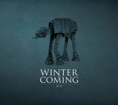 at at, comedy, fun, stars wars, winter is comming