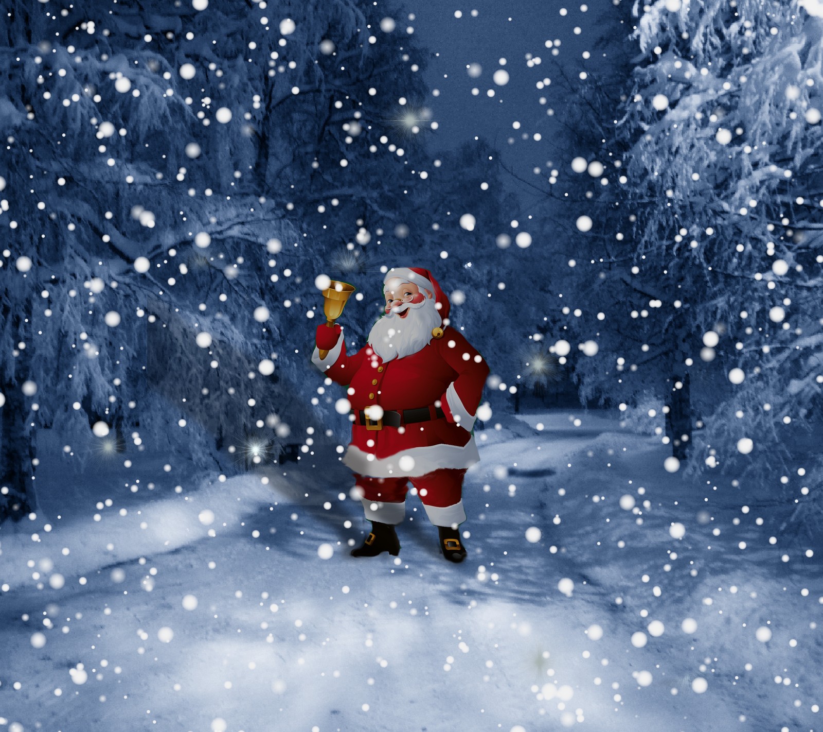 christmas, holiday, santa wallpaper