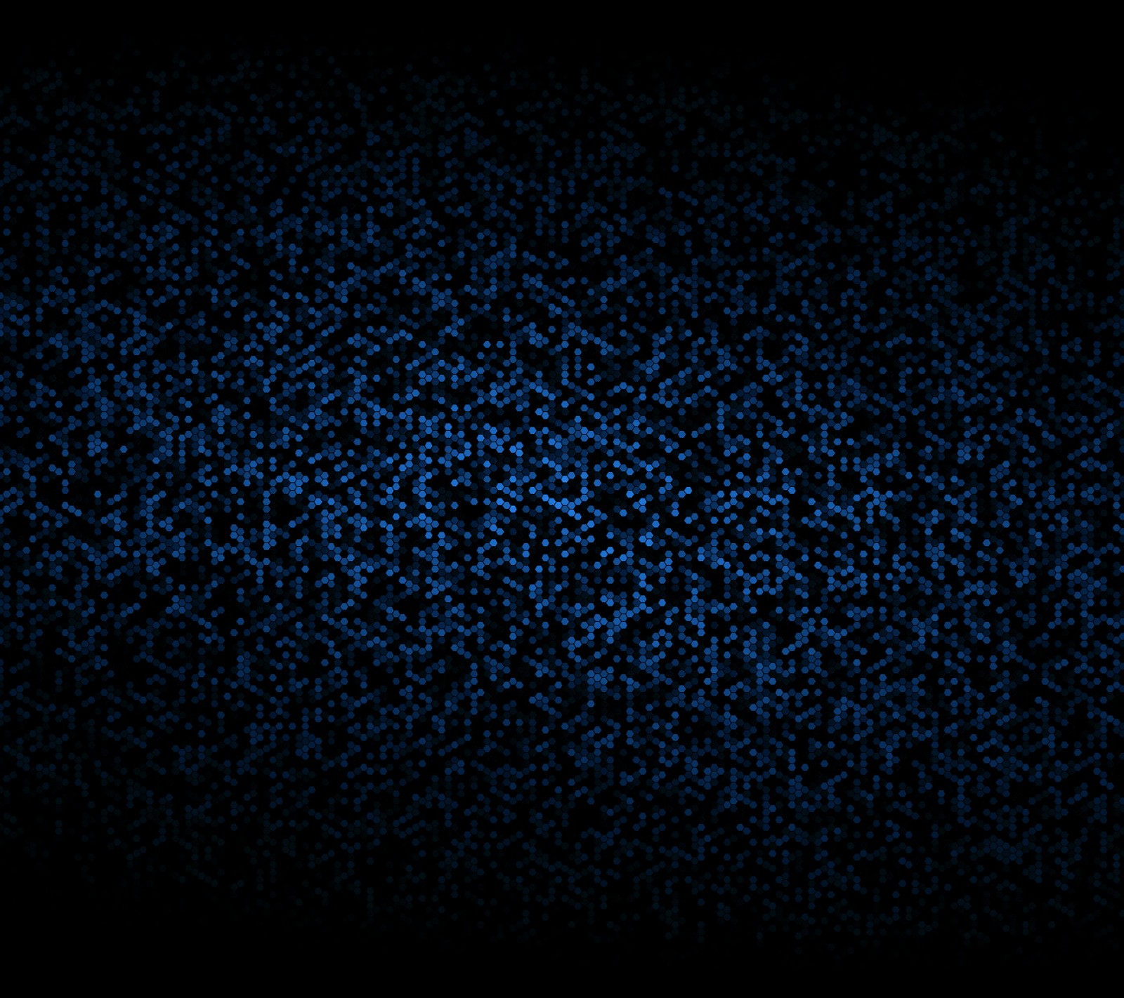 Gros plan d'un fond bleu et noir avec beaucoup de points (abstrait, noir, bleu)