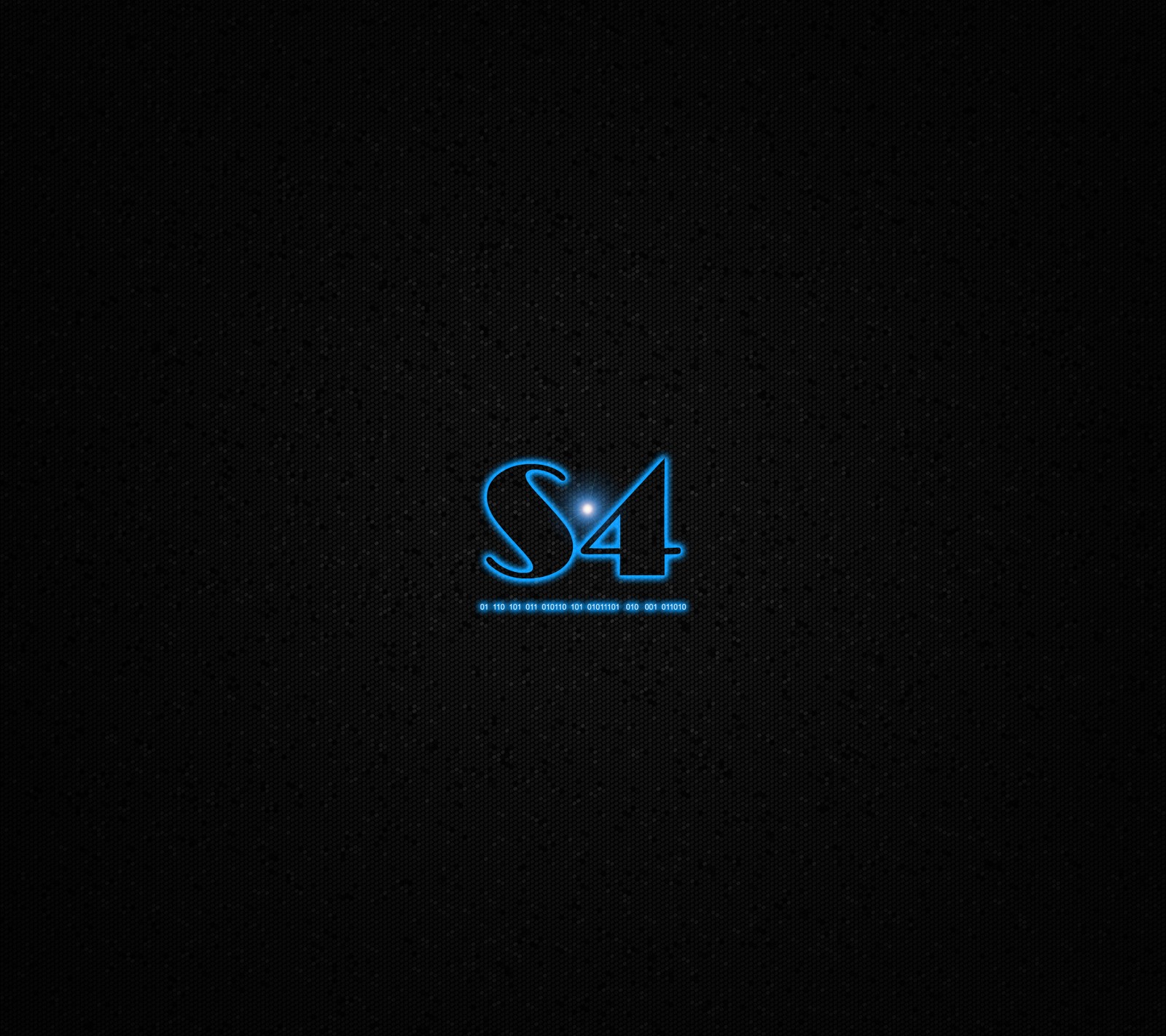 Gros plan d'un fond noir avec un logo bleu (noir, bleu, sombre, full hd, galaxie)