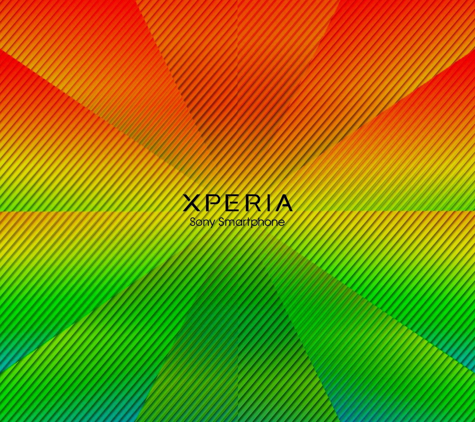 Un fondo colorido con un fondo de colores de arcoíris y la palabra xpperia (logotipo, xperia)