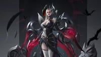 Morgana: Dark Elegance in the League of Legends Coven