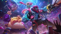 Celebrando 15 anos de League of Legends: Fãs de esports se fantasiando como personagens de KDA