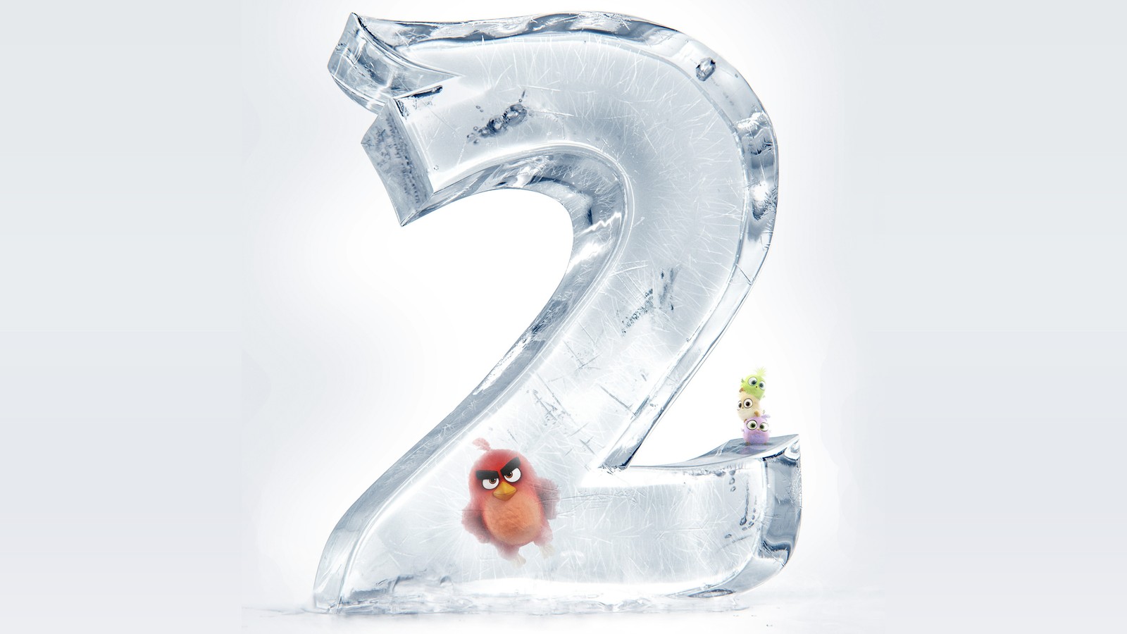 Lade angry birds 2, angry birds movie 2, rot Hintergrund herunter