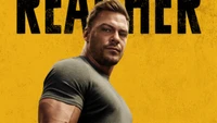 Reacher: Alan Ritchson in a Bold, Action-Packed Stance