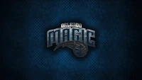 Orlando Magic NBA Logo on Textured Background