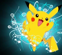 lindo, diseño, kawaii, pika, pikachu