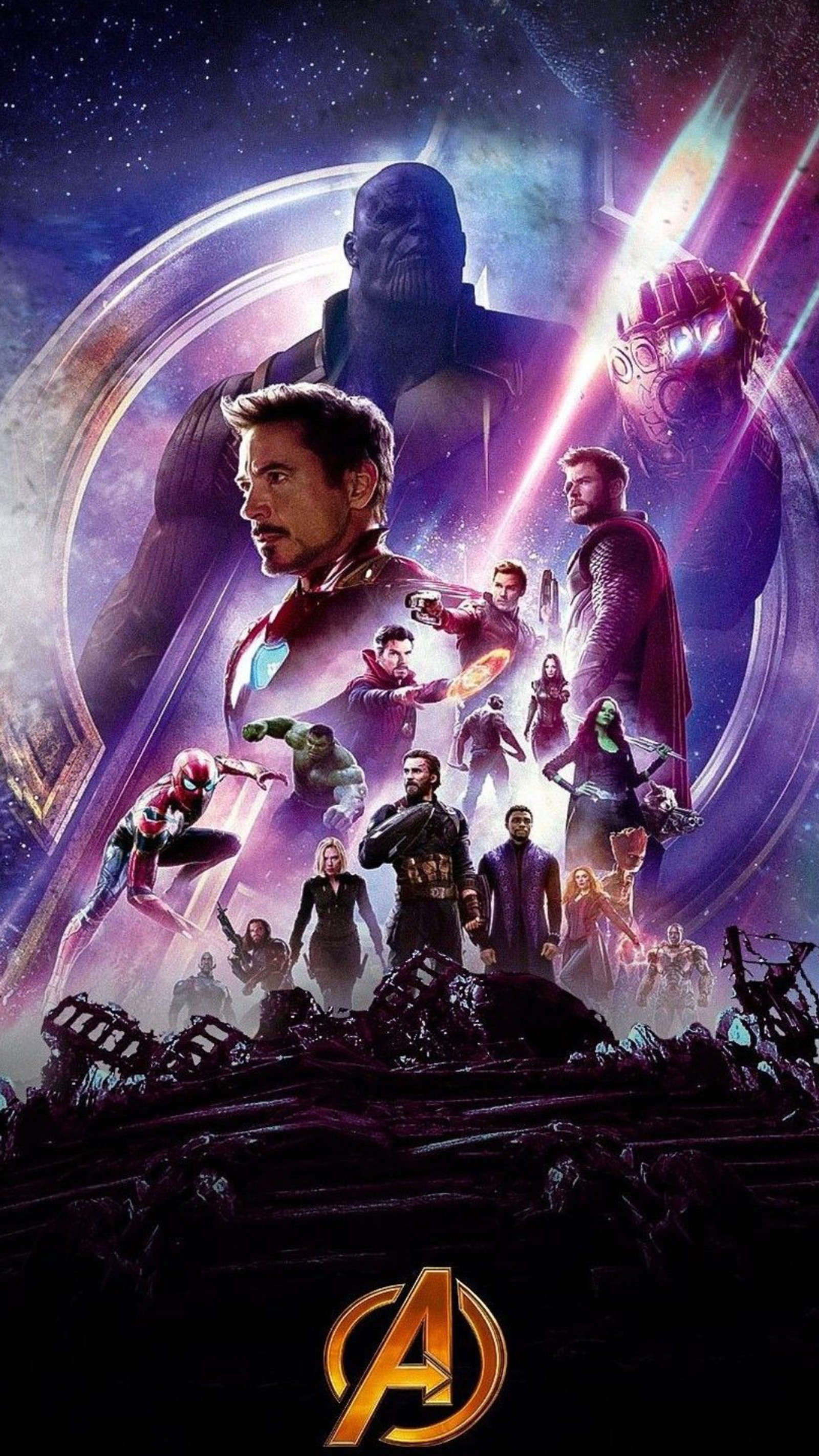 Avengers 4 filmplakat (2018, avengers, helden, avengers infinity war, infinity war)