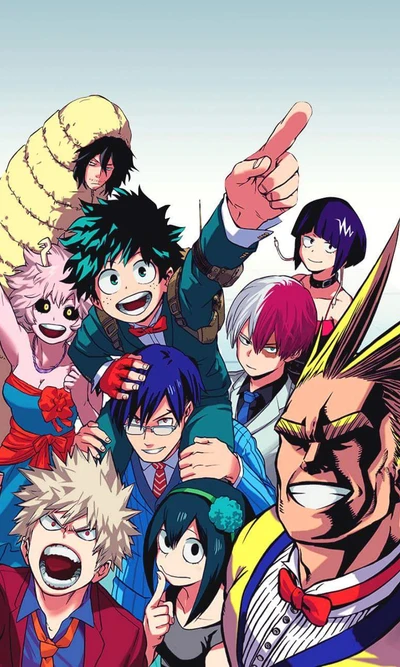 anime, bakugou, boku no hero academia, deku, liebe