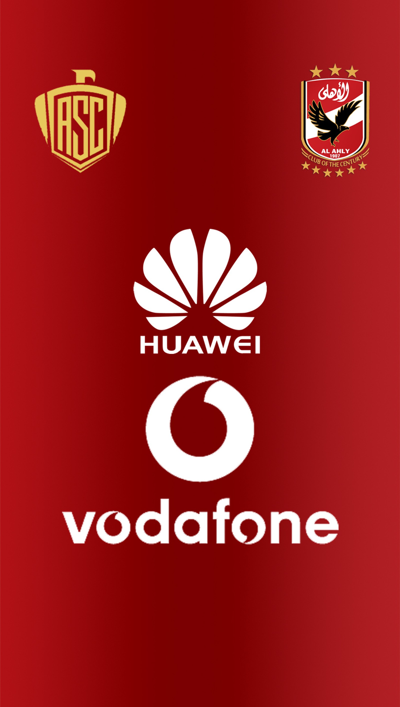 El logo de la empresa de teléfonos móviles china (al ahly, alahly, camiseta)