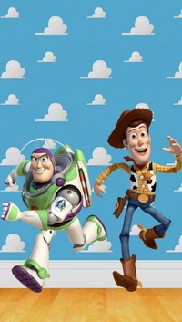 Woody and Buzz Lightyear: Iconic Duo of Toy Story