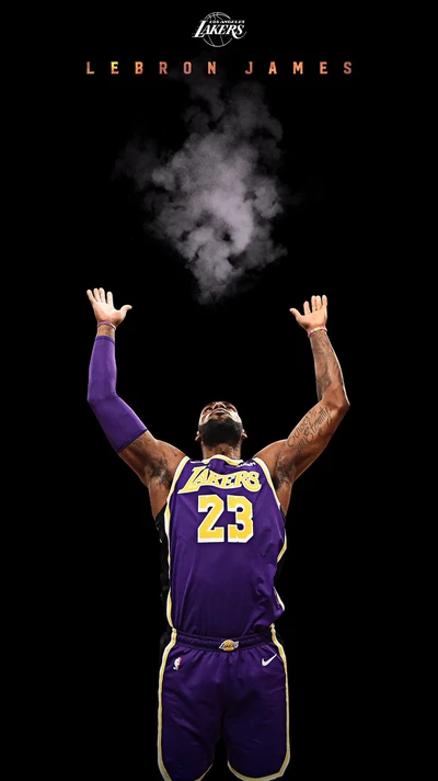 basket ball, lancer de craie, lakers, lebron james, nba