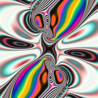 Vibrant Swirl of Colorful Illusions