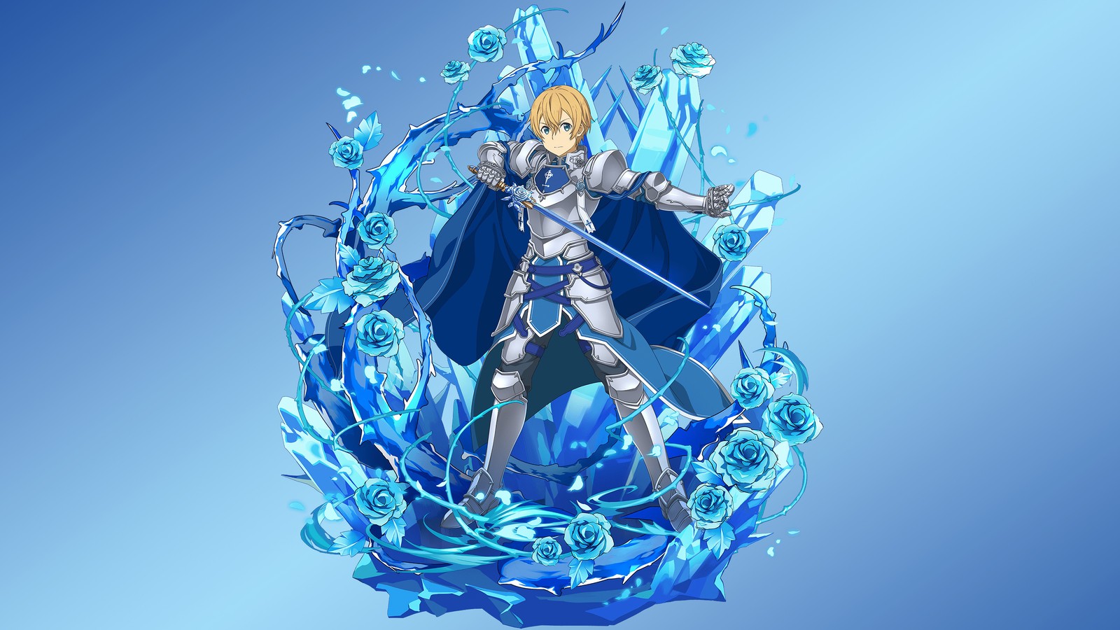 Anime, sword, sword, sword, sword, sword, sword, sword, sword, sword (eugeo, sao, sword art online alicization, anime)