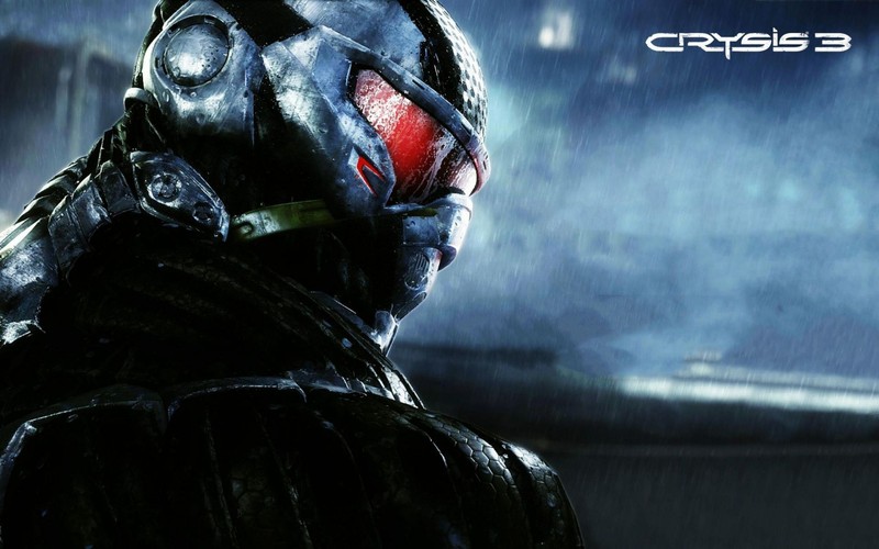 Близкий план человека в шлеме и дождевике (crysis 3, криcис, супергерой, pc game, боевик)