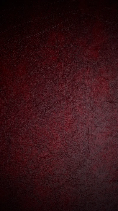 Luxurious Red Leather Texture: An Abstract Fabric Background