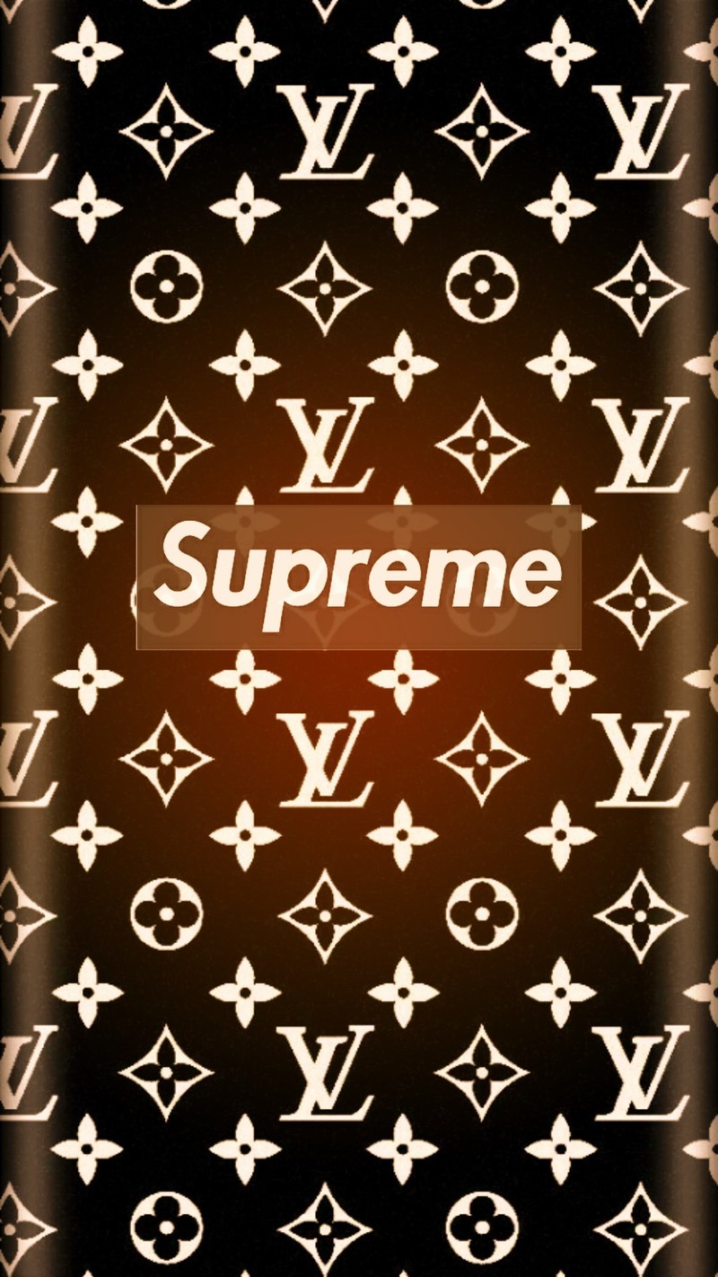 Чехол supreme для iphone от thecaser (золото, supreme)