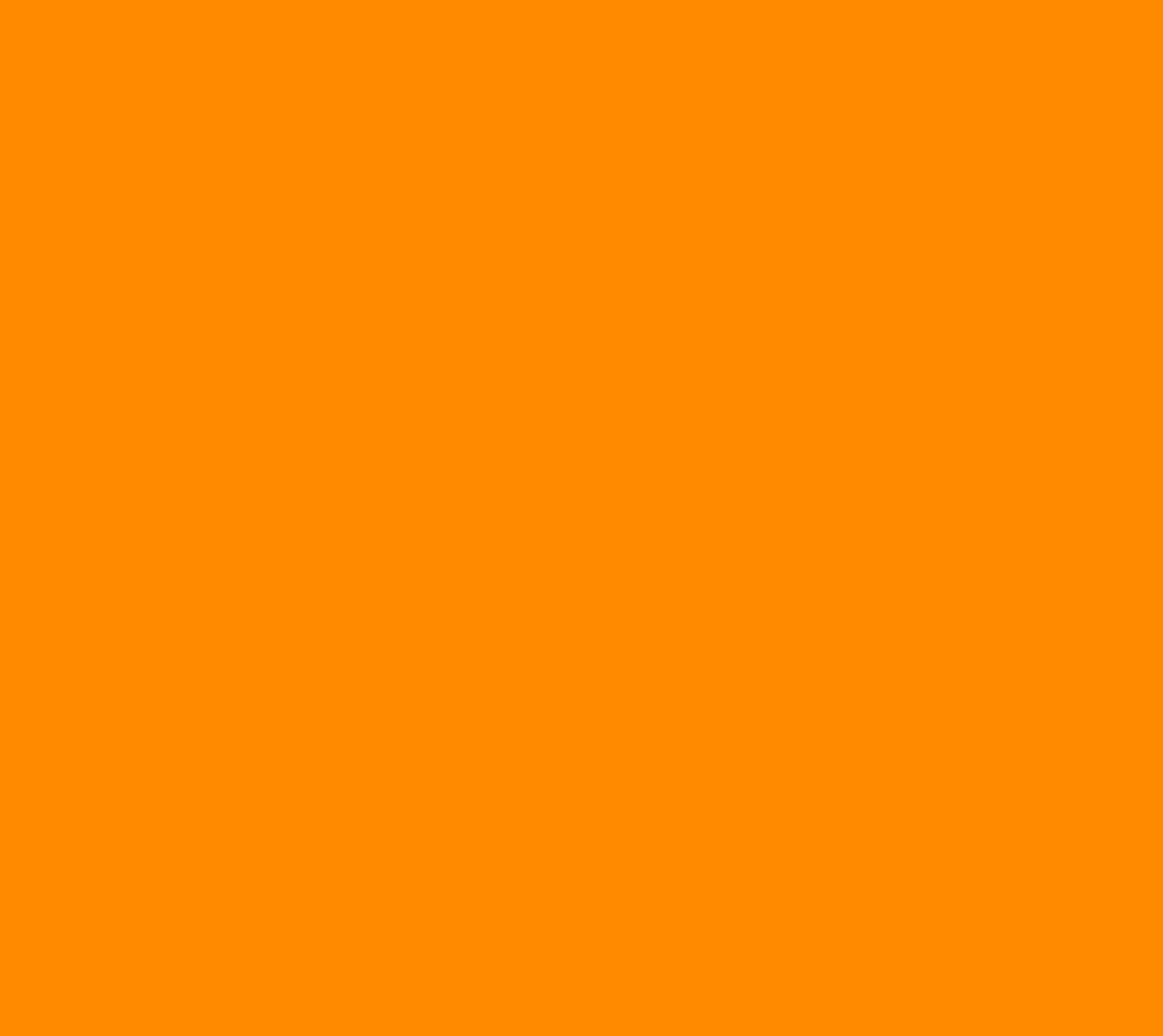 An orange background with a white border and a black border (colour, orange)