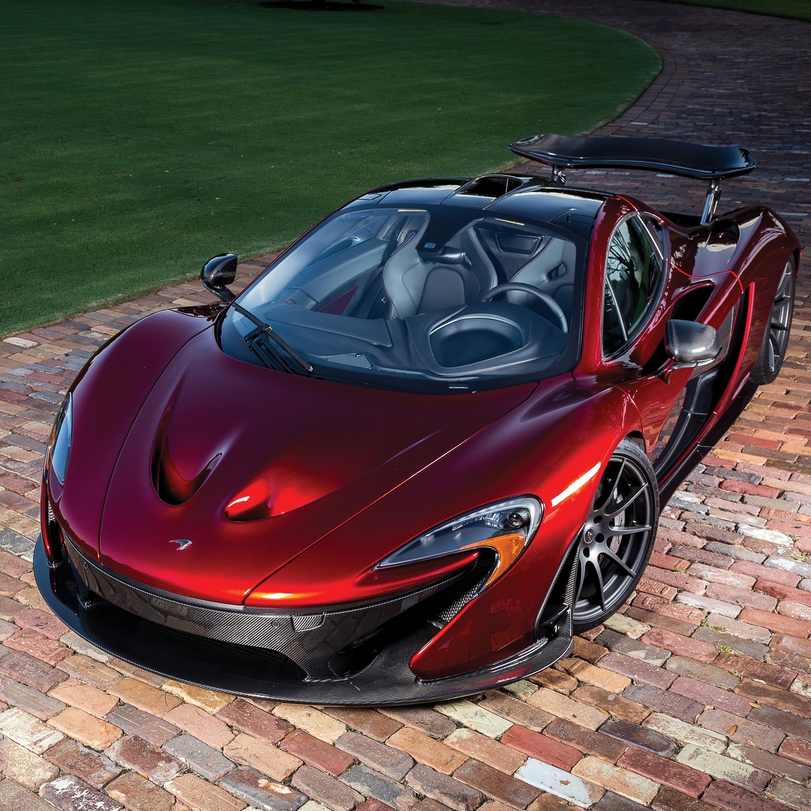 Скачать обои авто, машина, mclaren, п1, p1