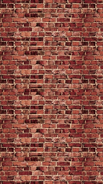 Seamless Pattern of Rustic Brick Wall