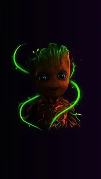 groot, baby groot, marvel, bandes dessinées