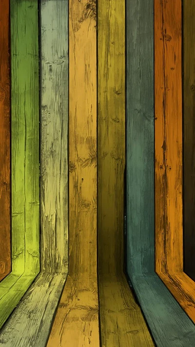 color, pared, madera