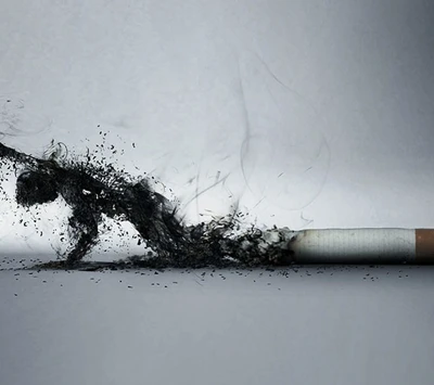 Fumée et Ombres : La Danse Destructrice de l'Addiction à la Cigarette