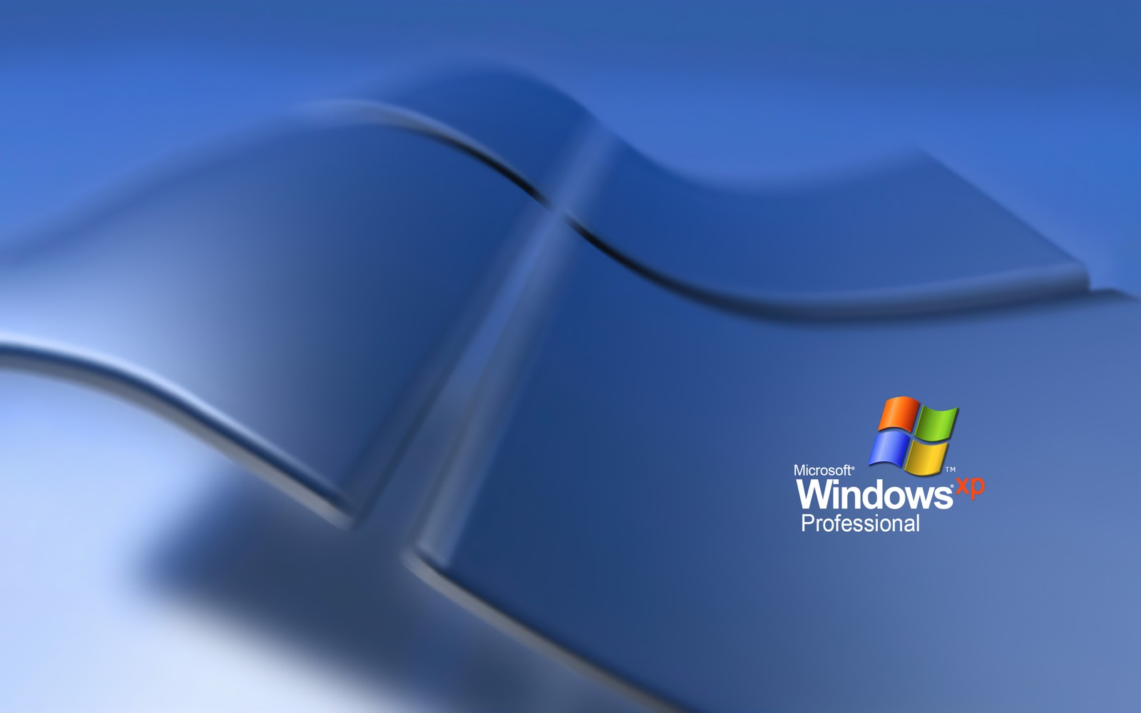 Um close de uma área de trabalho de computador azul com o logotipo do windows (clássico, windows xp, logotipo, 5k, microsoft windows)