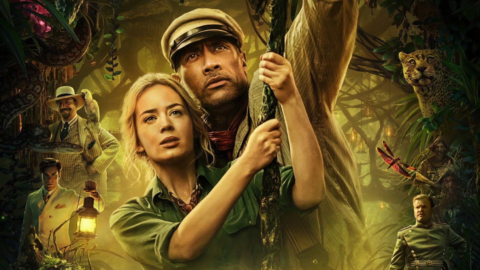 Скачать обои джунгли круиз, jungle cruise, фильм, эмили блант, emily blunt