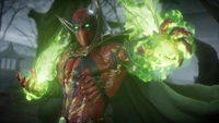 Spawn em Mortal Kombat 11: Transformação Flamejante