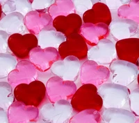 corazones, amor, rosa, día de san valentín