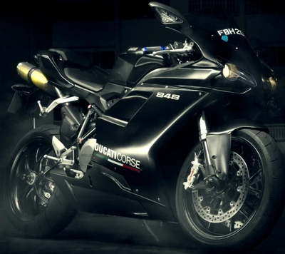 Ducati Corse 848: Ein elegantes Meisterwerk des Sportbikes