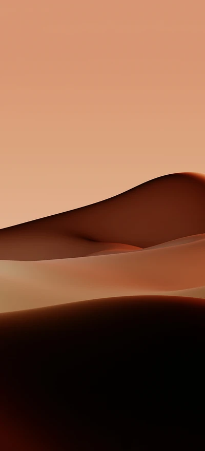 Dunes désertiques sereines au crépuscule