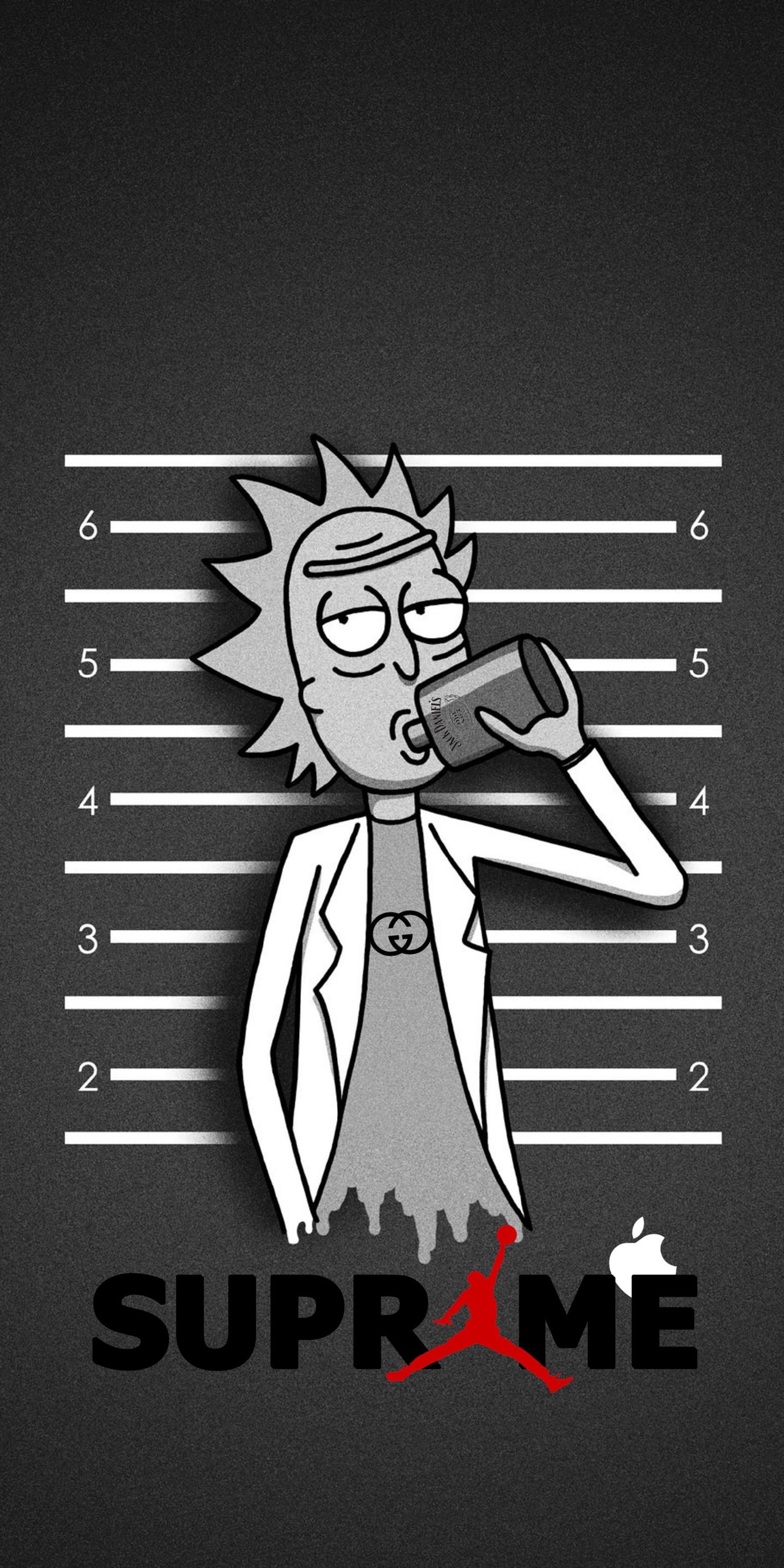 Descargar fondo de pantalla rick, supreme