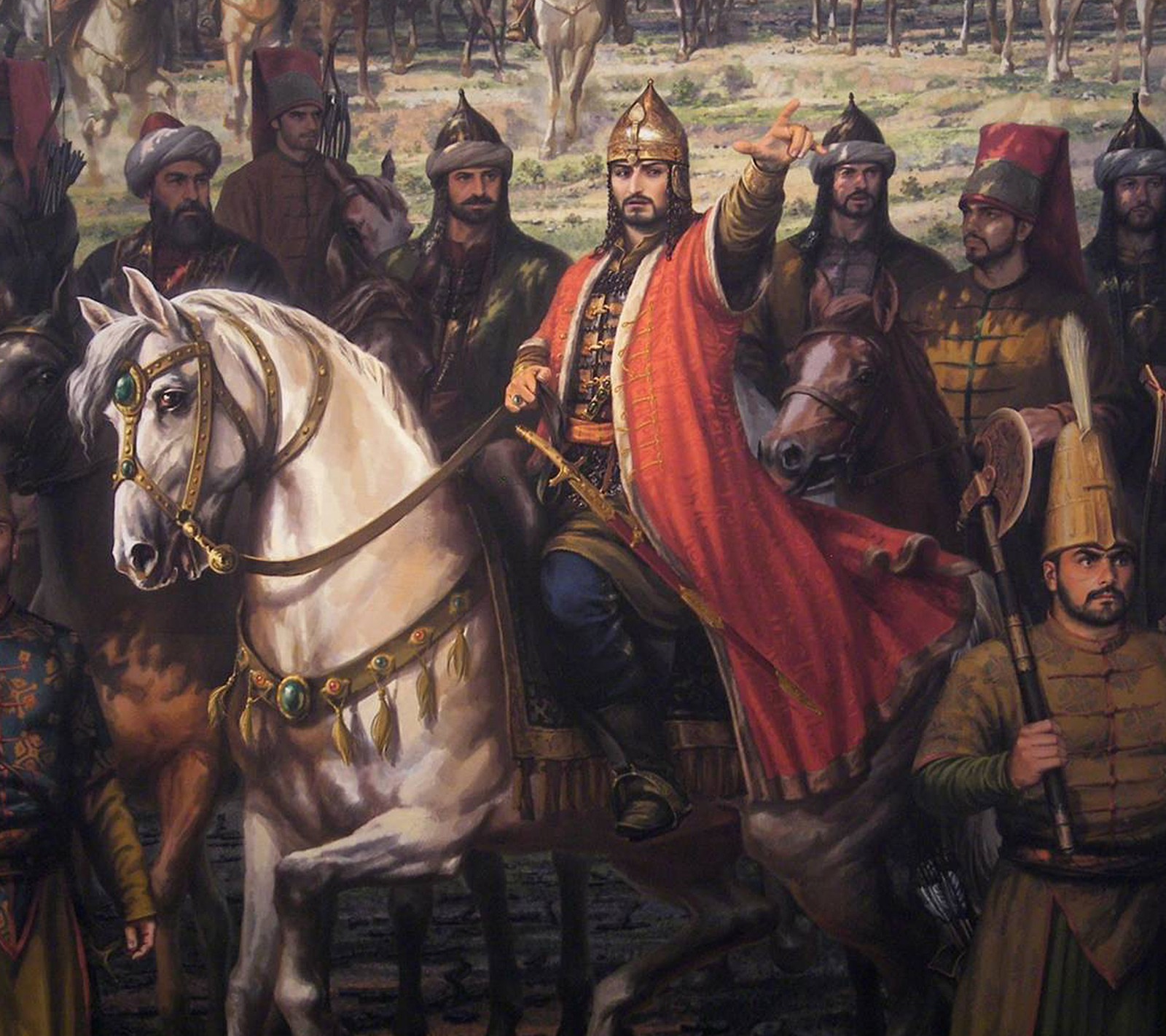 Téléchargez le fond d'écran empereur ottoman, fatih sultan mehmet, turc