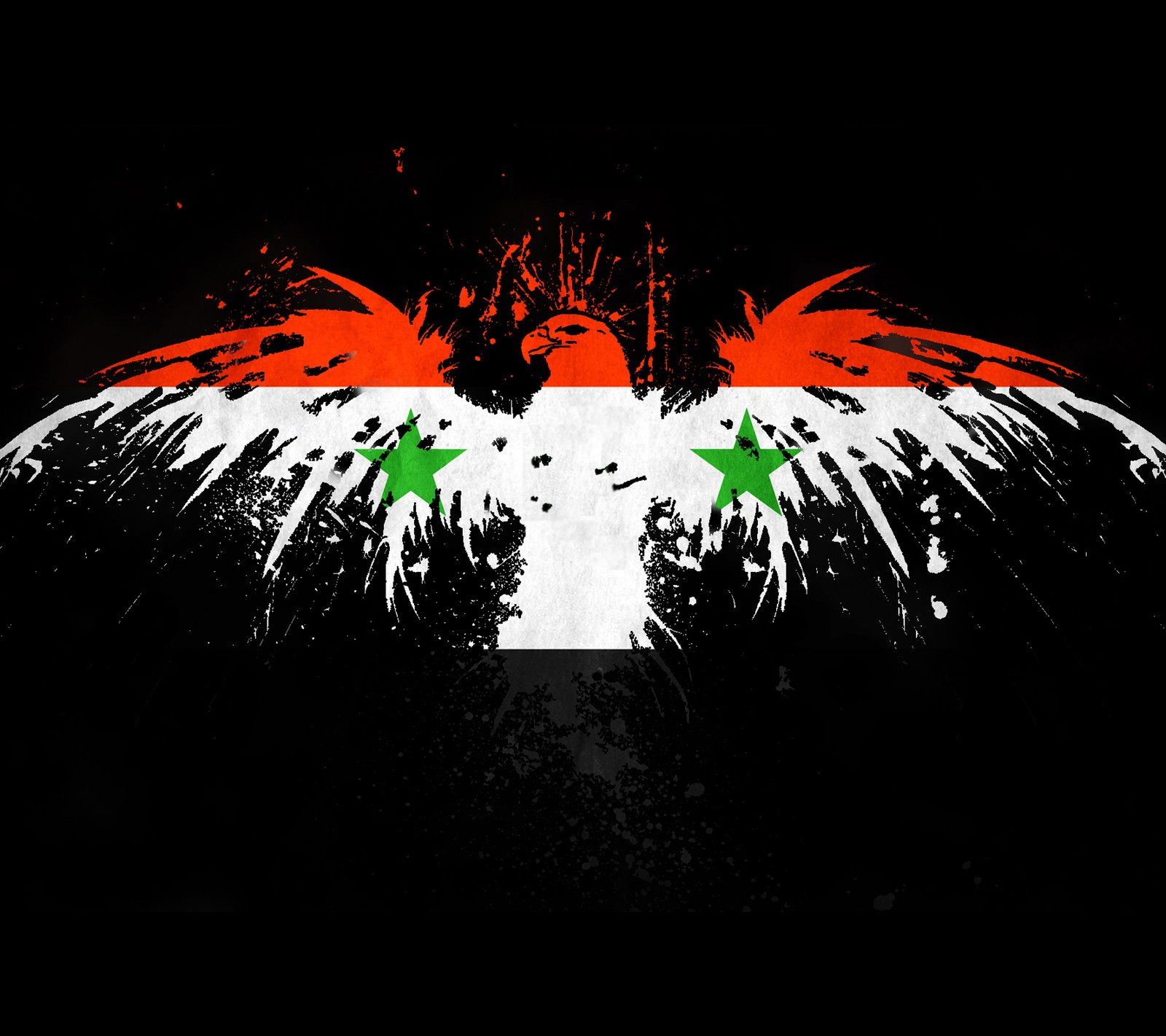 black, flag syria, green, love, official wallpaper