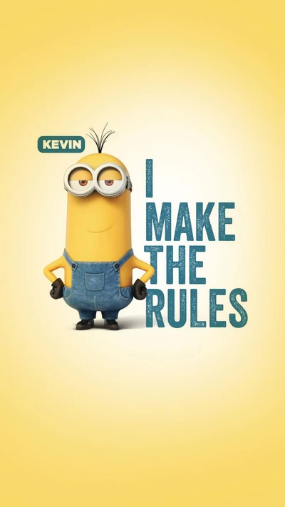 Kevin el Minion: Yo hago las reglas