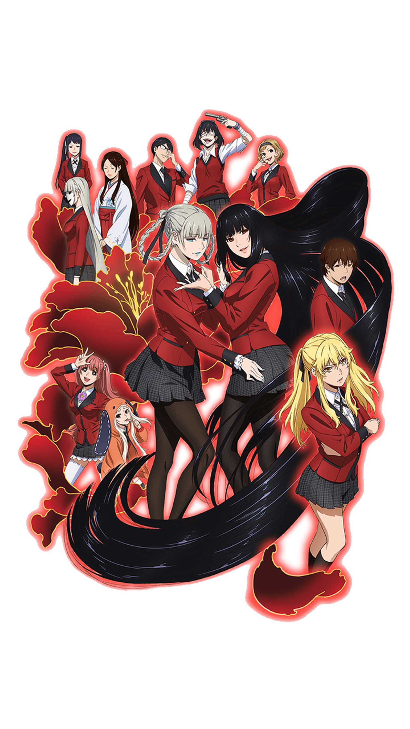 Descargar fondo de pantalla anime, kakegurui, netflix